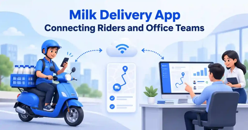 Milk Delivery App: Connecting Riders and Office Teams