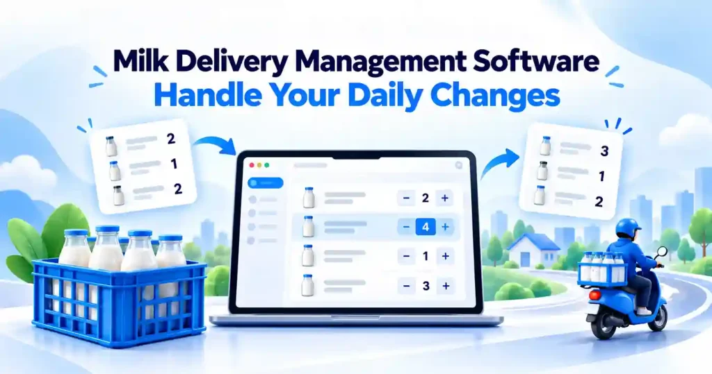 Milk Delivery Management Software: How to Handle Daily Order Changes