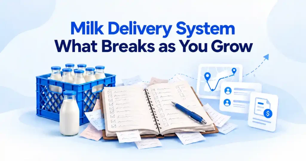 Milk Delivery System: What Actually Breaks When You Outgrow the Register